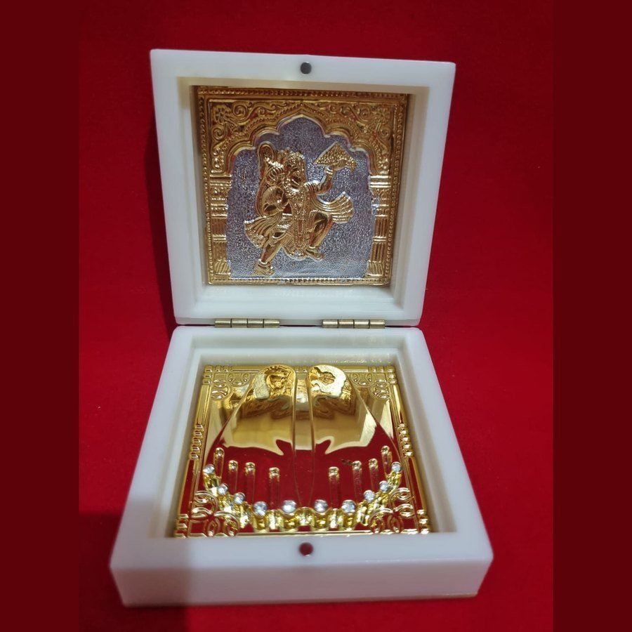 Hanuman pocket temple with charan paduka, Festive & Pooja, Tirth Enterprise