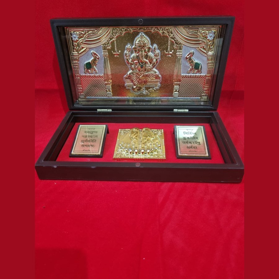 Ganesh pocket temple, gift box, Festive & Pooja, Tirth Enterprise