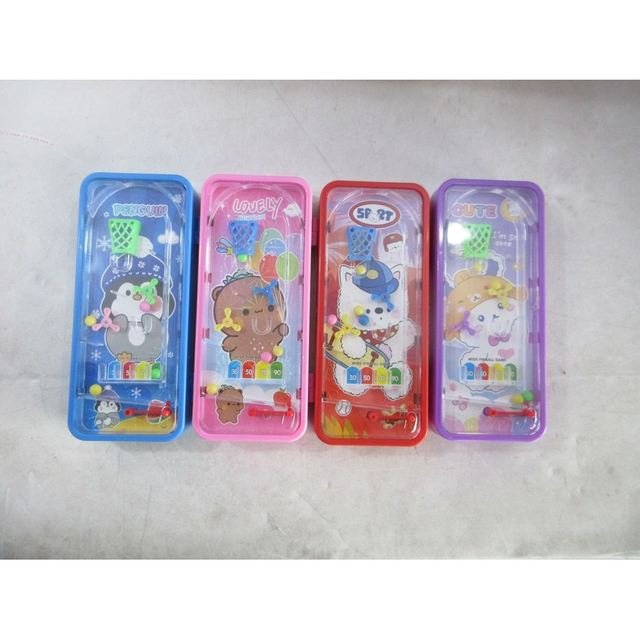 Pencil Box With Game and Lock — Pencil Boxes wholesale, item #0399