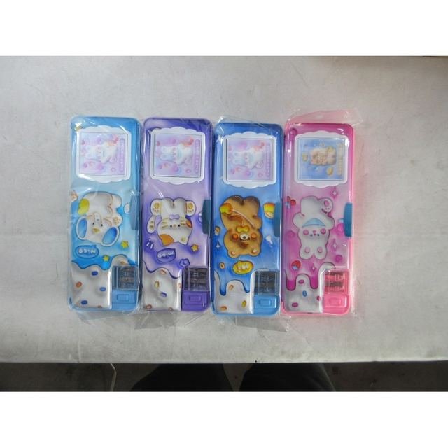 Multifunctional Pencil Box With Calculator & Sharpener — Pencil Boxes wholesale, item #0402